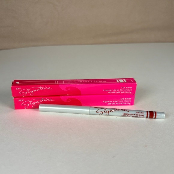 Mary Kay Other - Lot of 2 Mary Kay DARK RED 3053 MK Signature Lip Liner .009 oz NOS